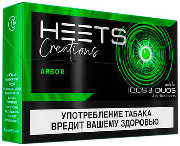 Стики HEETS Creations ARBOR (Сочные Фрукты) зелёный