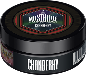 Табак Кальянный Must Have Undercoal Cranberry (Клюква) (х25гр)