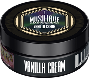Табак Кальянный Must Have Undercoal Vanilla Cream (Ваниль, Молоко/Сливки, Мороженое) (х25гр)
