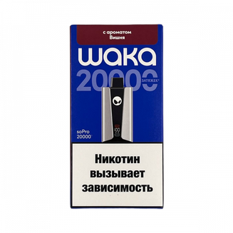WAKA soPro PA HARD Клюква Виноград 20000 затяжек