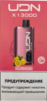 UDN X Pink Lemon 13000 затяжек