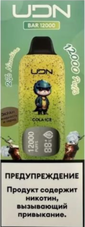 UDN BAR Cola Ice 12000 затяжек