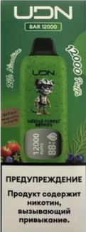 UDN BAR Needle Forest Berries 12000 затяжек