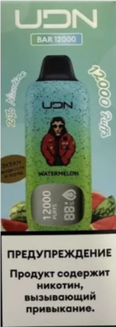 UDN BAR Watermelon 12000 затяжек