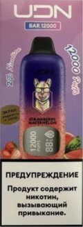 UDN BAR X PLUS Клубника Арбуз 12000 затяжек