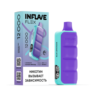 INFLAVE FLEX Голубой Лимонад 12000 затяжек