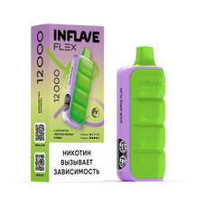 INFLAVE FLEX Кислое Яблоко Слива 12000 затяжек