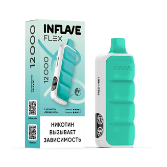 INFLAVE FLEX Свежая Мята 12000 затяжек