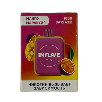 INFLAVE MINI Манго Маркуйя 1000 затяжек
