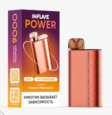 INFLAVE POWER Ананас Маракуйя 9000 затяжек