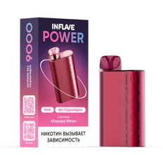 INFLAVE POWER Клюква Мята 9000 затяжек