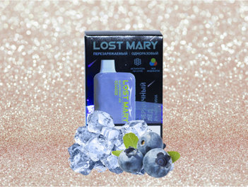 LOST MARY Ледяная Черника 4000 затяжек