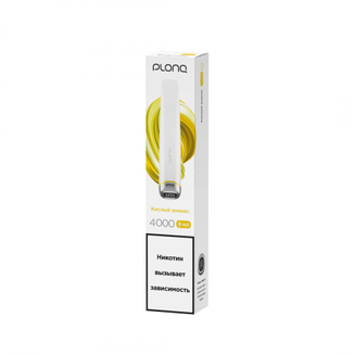 PLONQ PLUS PRO Кислый Ананас 4000 затяжек