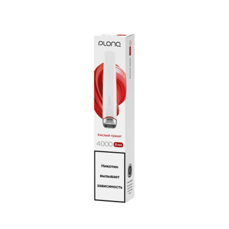PLONQ PLUS PRO Кислый Гранат 4000 затяжек