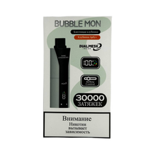 Booster Bubble Mon DUBLE (1+1) Блестящая Клубника + Клубника Арбуз 30000 затяжек