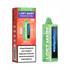 LOST MARY мо PRO Зелёное Яблоко Маракуйя Киви 20000 затяжек