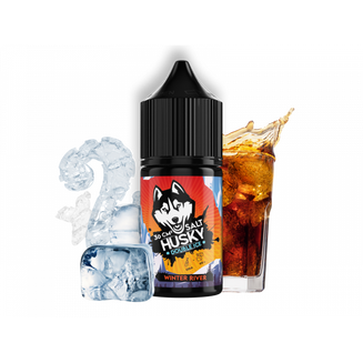 Жидкость HUSKY double ice salt STRONG WINTER RIVER Лед Кола 30 мл