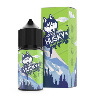 Жидкость HUSKY malays STRONG salt SOUR BEAST Лед Микс Киви Клубника Мята 30 мл