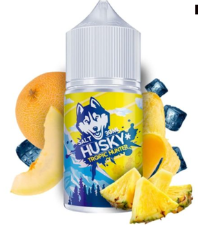 Жидкость HUSKY malays salt TROPIC HUNTER Лед Микс Ананас Дыня Манго 30 мл