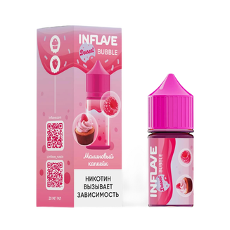 Жидкость INFLAVE BUBBLE Малиновый Капкейк