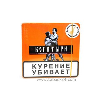 Папиросы Богатыри Оригинальный Бленд 2 (Ваниль) (х17)