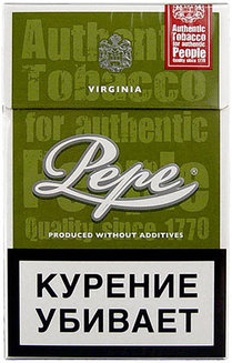 Сигареты Pepe Rich Green