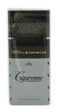 Сигареты Cigaronne Super Slims White