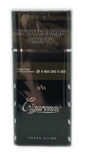 Сигареты Cigaronne Super Slims Black