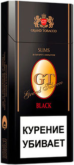 Сигареты GT Black Slims