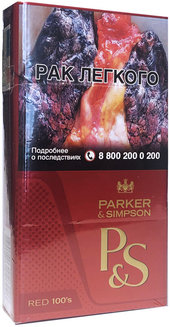 Сигареты Parker &amp; Simpson Red 100's