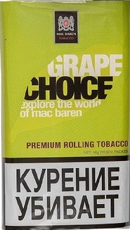 Табак сигаретный М.В. GRAPE CHOICE (40гр) Ж