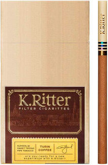 Сигареты K.RITTER SUPER SLIMS TURIN COFFEE
